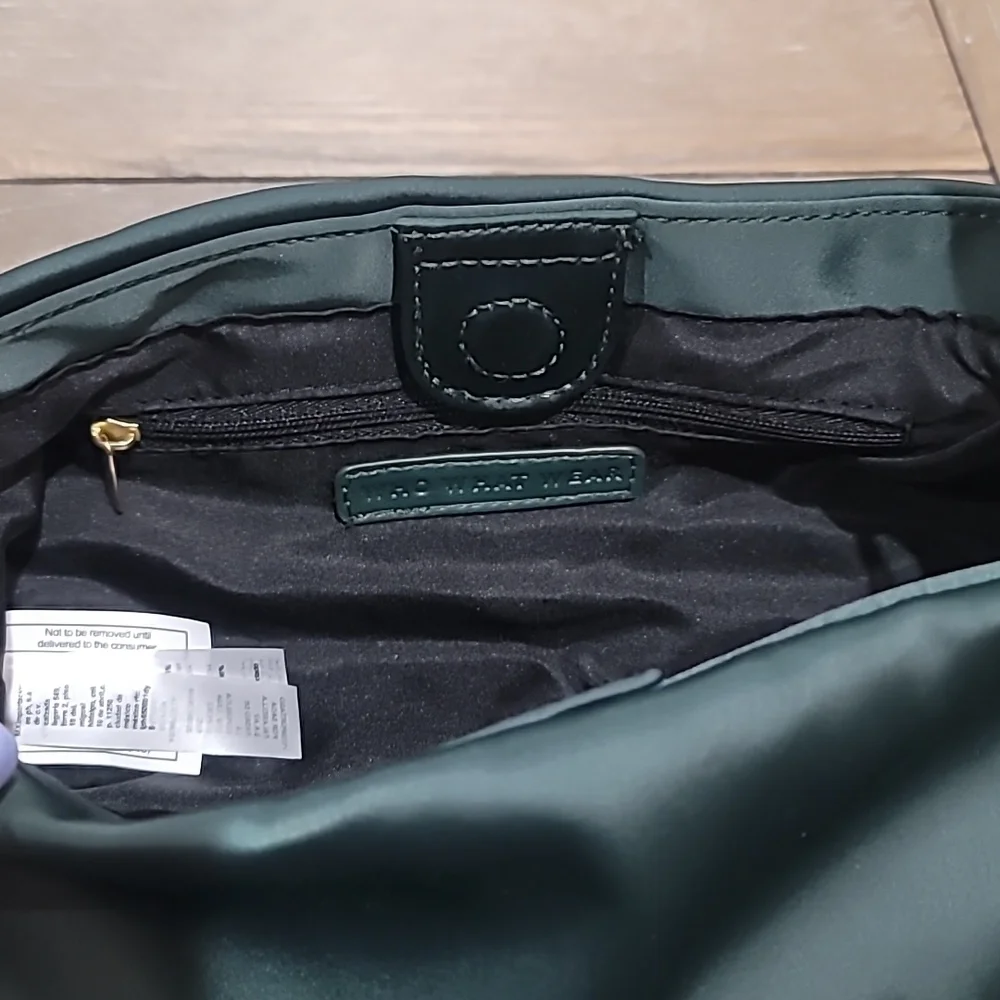 Who What Wear Logan Satin Shoulder Bag